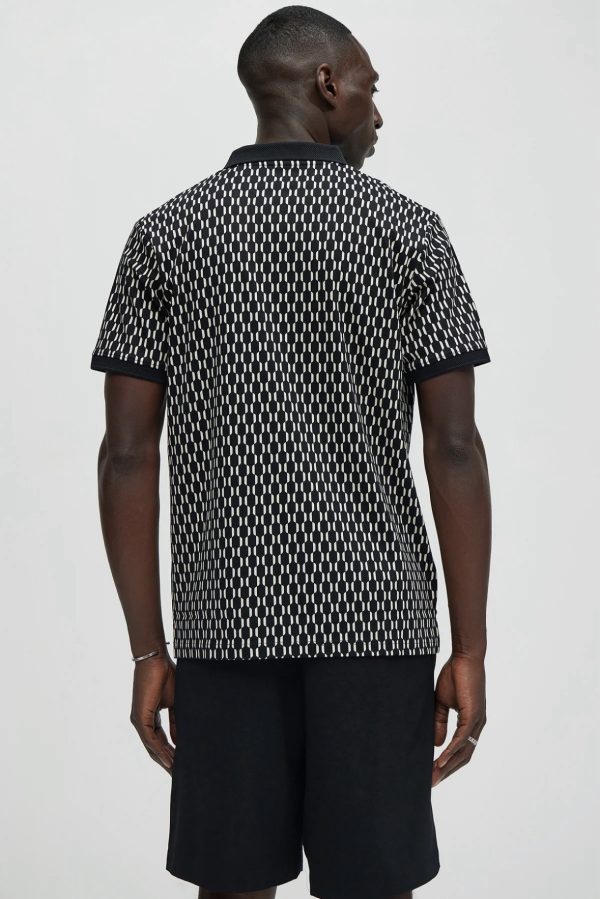 White and black dot T-Shirt